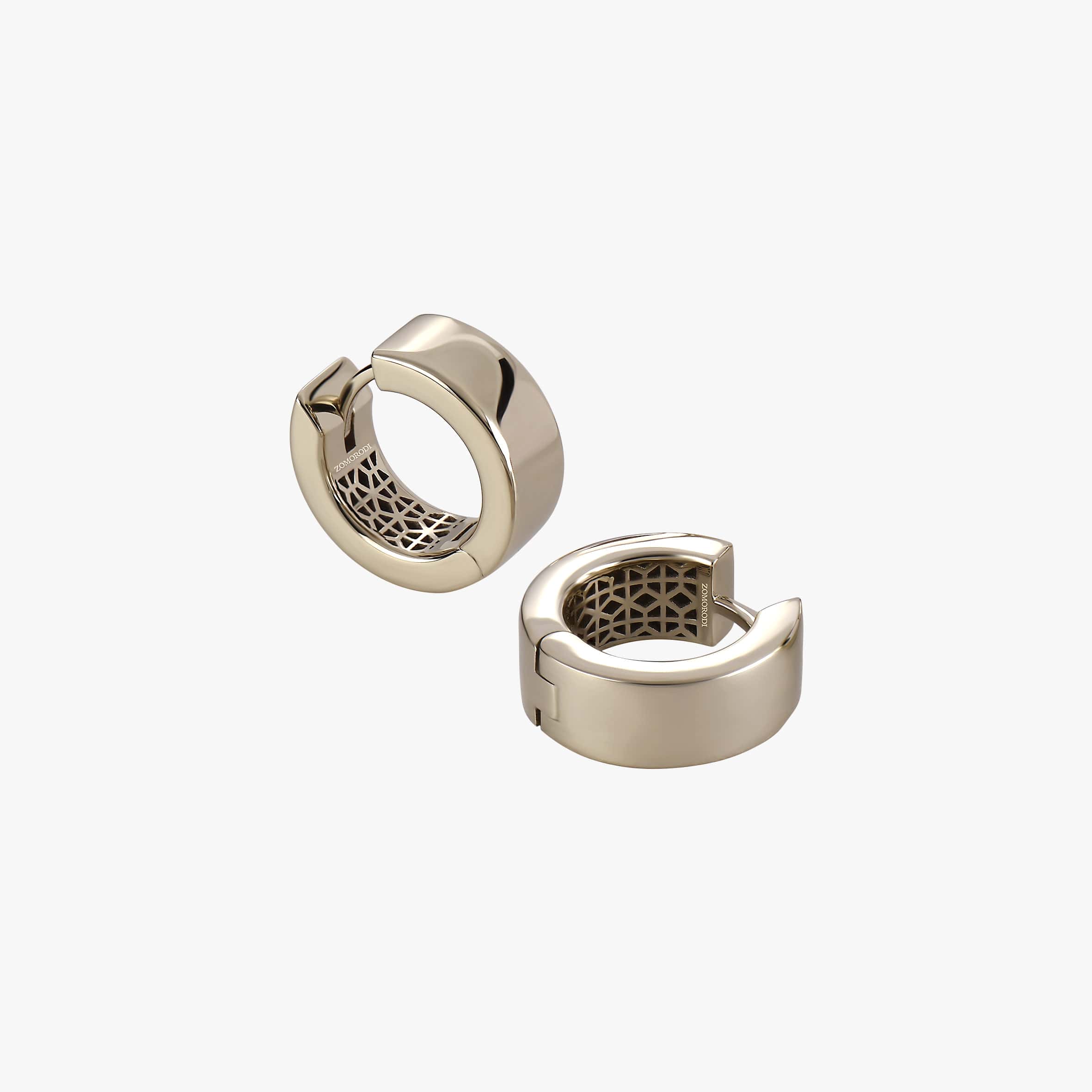 گوشواره حلقه‌ای طلا طرح لیدی باس